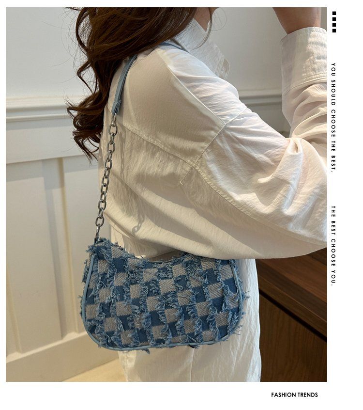 Bolsa hobo acolchoada estilo coreano minimalista moda mulher_voghion.com