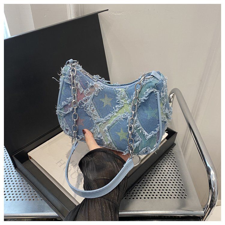 Bolsa hobo acolchoada estilo coreano minimalista moda mulher_voghion.com