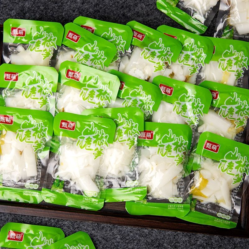 【包丢不包损】甄萌鲜泡椒脆笋即食笋片解馋追剧小零食酸辣笋子鲜脆爽
