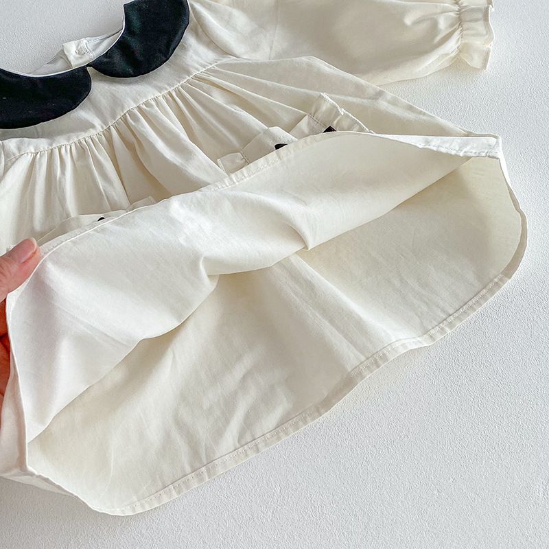 Baby Mädchen Langarmkleid Süßes Prinzessin Herbst Freizeitkleid_voghion.com