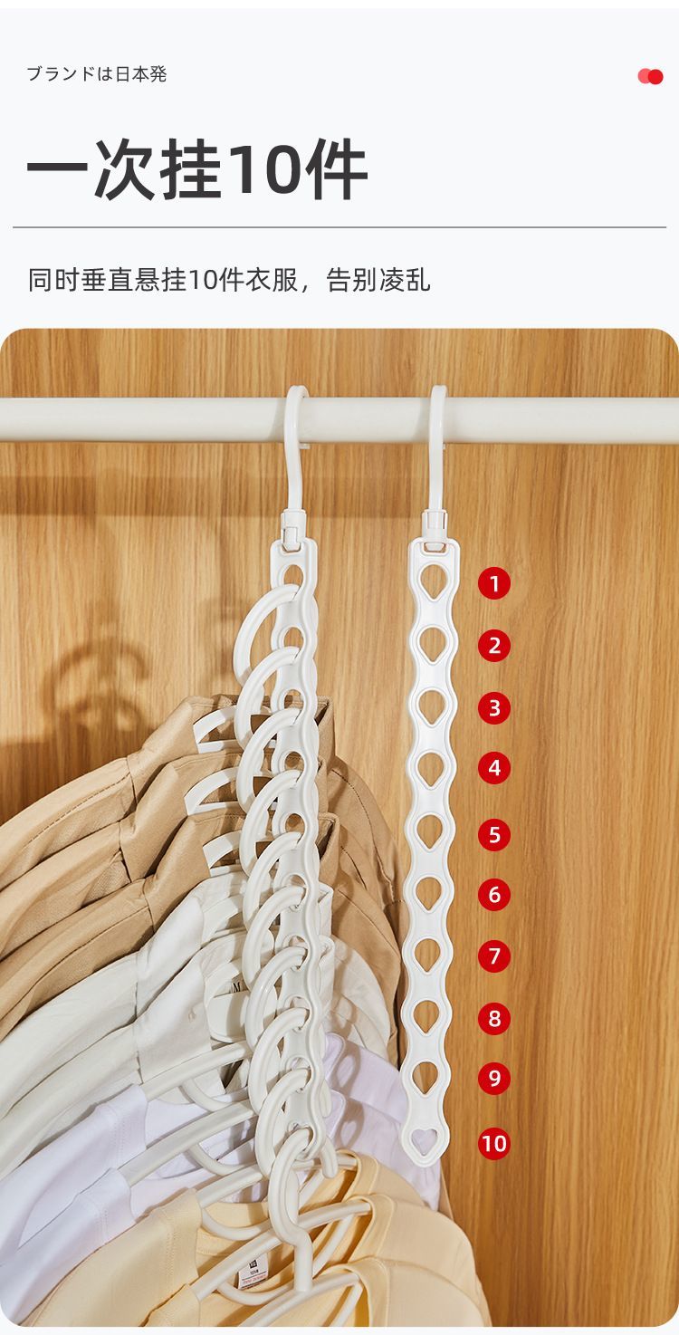 免打孔竖排晾衣架 加厚防滑衣橱旋转挂钩 服装店展示架阳台晾晒架