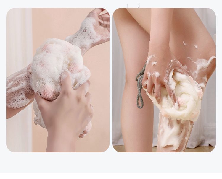 强力搓泥神器麻花搓澡巾去角质沐浴球去死皮搓背巾洗澡神器浴花球