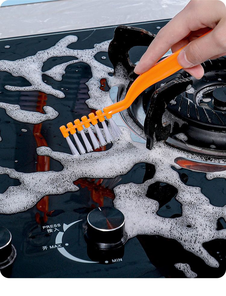 多功能家居清洁套装缝隙凹槽刷厨房去污刷地板扫刷窗框清洁刷