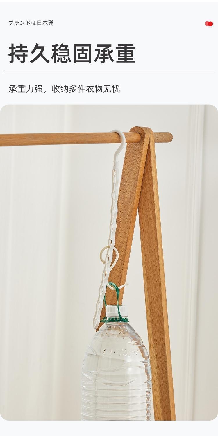 免打孔竖排晾衣架 加厚防滑衣橱旋转挂钩 服装店展示架阳台晾晒架