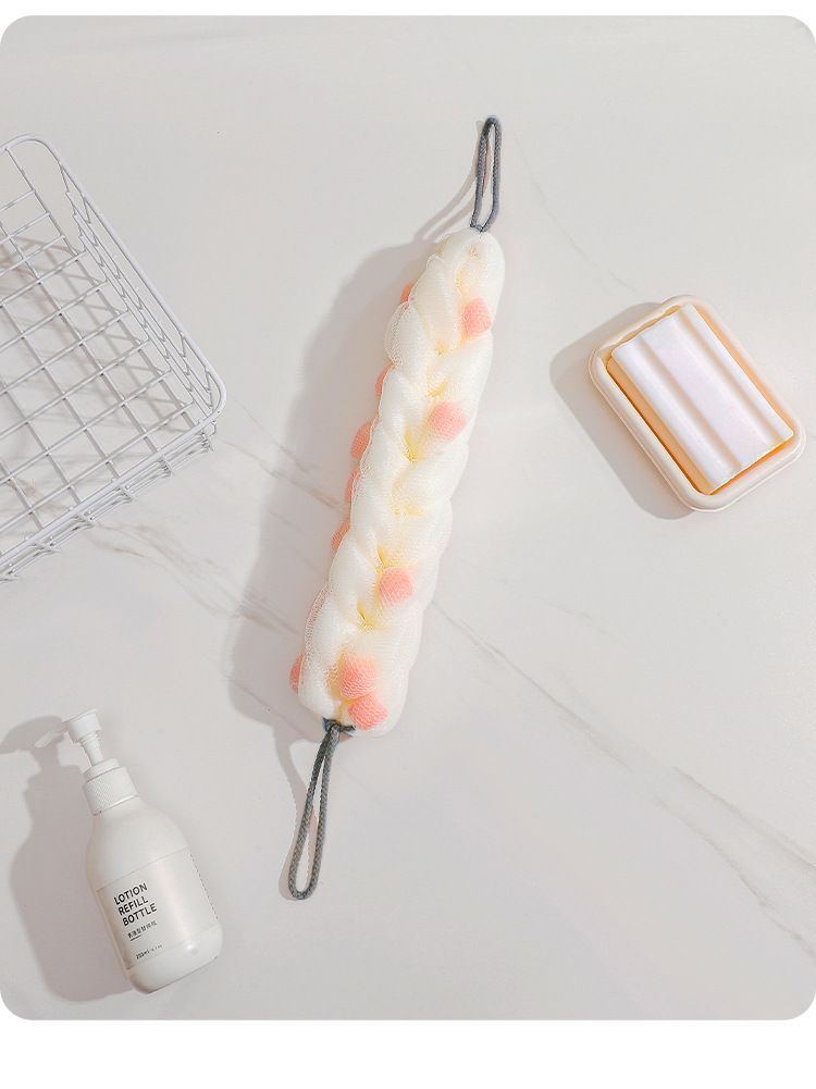 强力搓泥神器麻花搓澡巾去角质沐浴球去死皮搓背巾洗澡神器浴花球