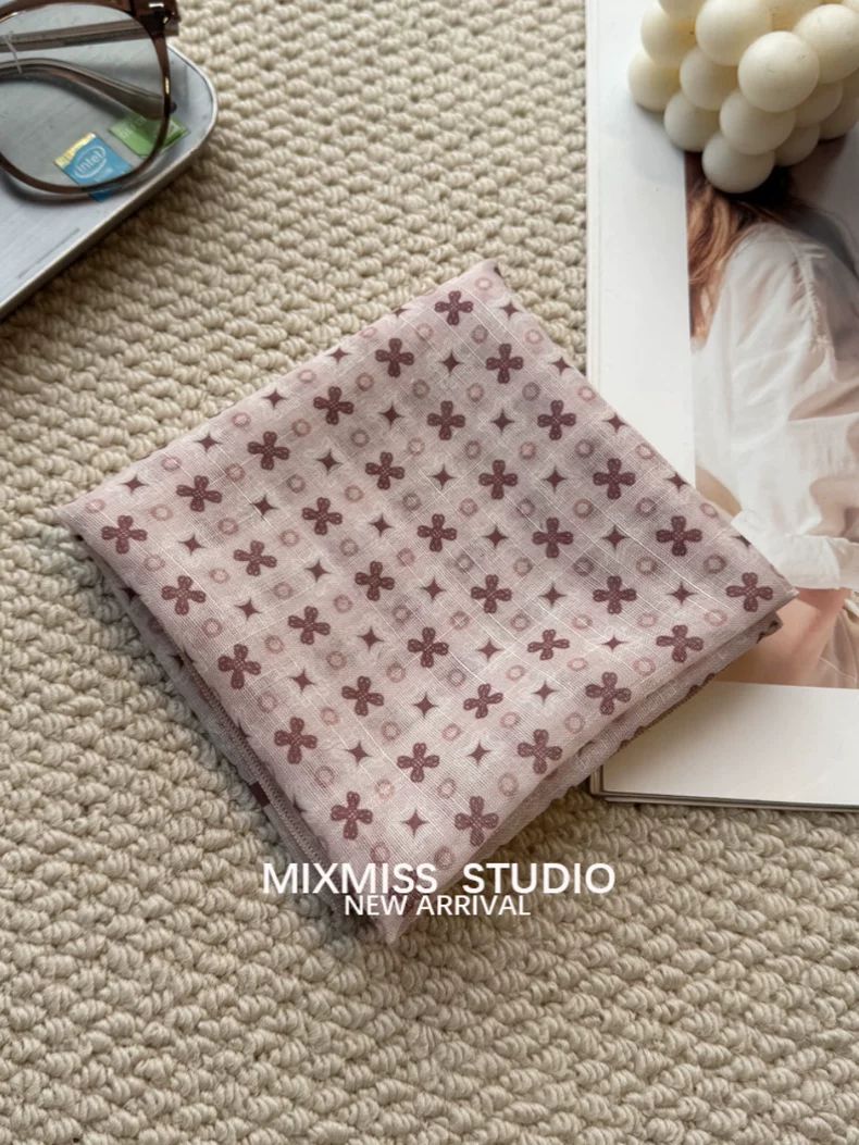 Silk Scarf For Women Summer Thin Neck Square Headscarf Red_voghion.com