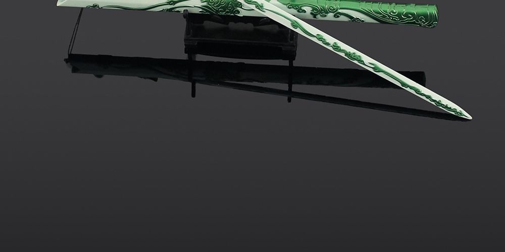 Bihai qingtian svärd modell antikt vapen samlarobjekt_voghion.com