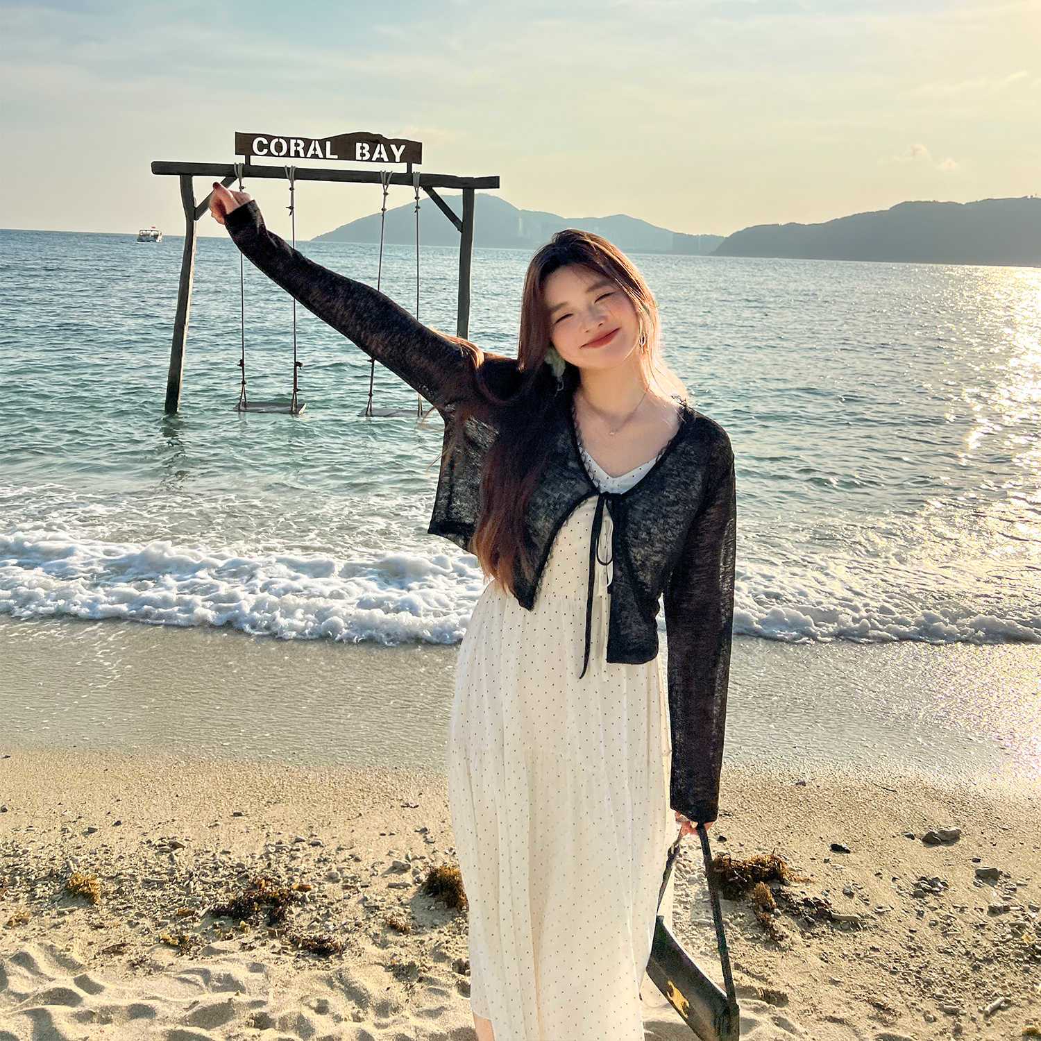 大码百分百2026夏新款女装百搭多色薄款防晒小开衫多色V领针织衫【10天内发货】 图片 4