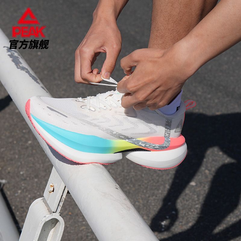 匹克态极二次呼吸pro跑步鞋男缓震竞训鞋中考体测鞋马拉松运动鞋 图片 2