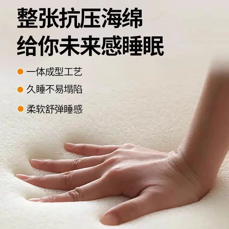 加厚四季款床垫学生宿舍家用双人榻榻米海绵垫单人褥子软垫铺底 图片 6