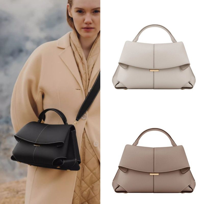 Borsa a tracolla donna in vera pelle borsa spalla design francese_voghion.com