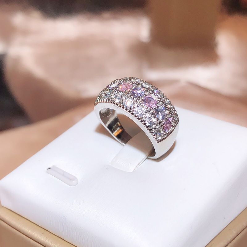 Bohemian Designer Ring For Women With Fire Zircon And Gemstones_voghion.com