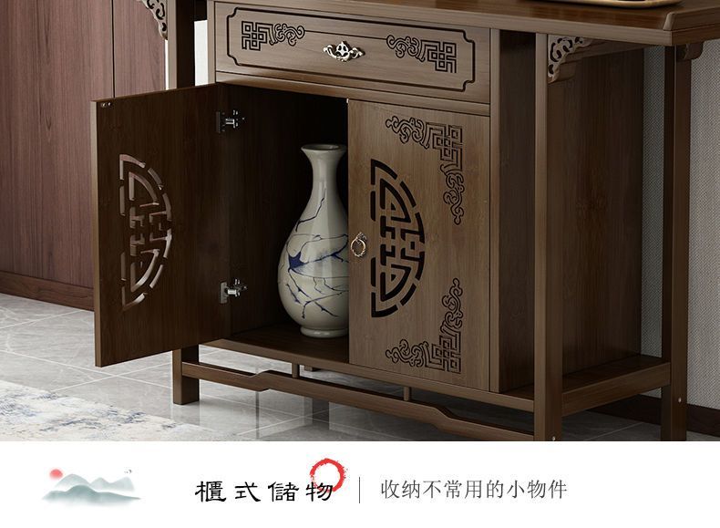 Buddha Shrine Cabinet detail 15