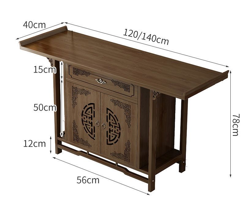 Buddha Shrine Cabinet detail 5