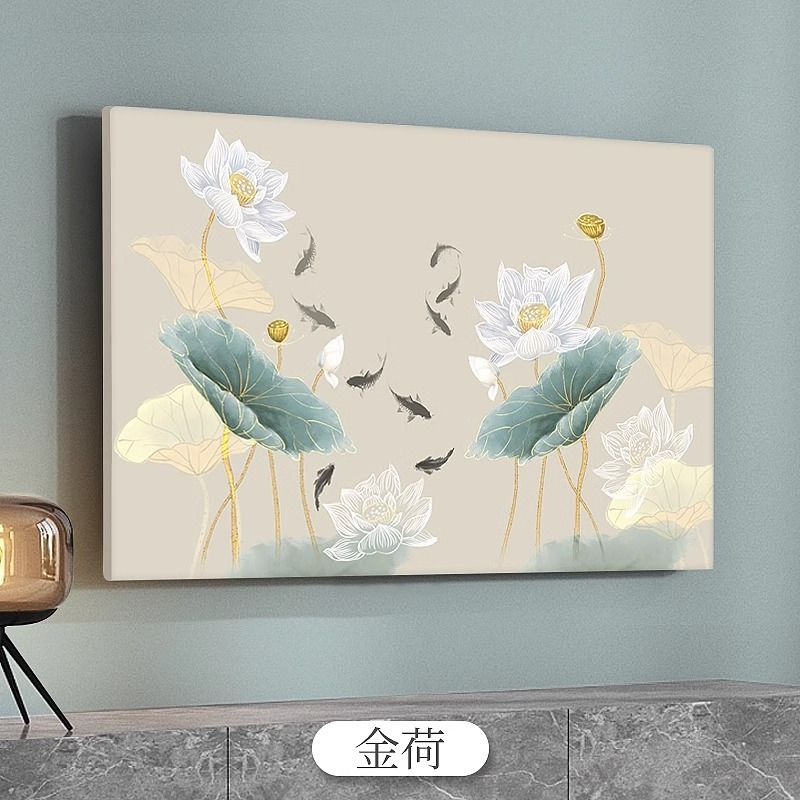 TV Set Dust Modern Simple LCD Wall-Mounted 75inch 85inch Cover 2025 New Model Cloth_voghion.com