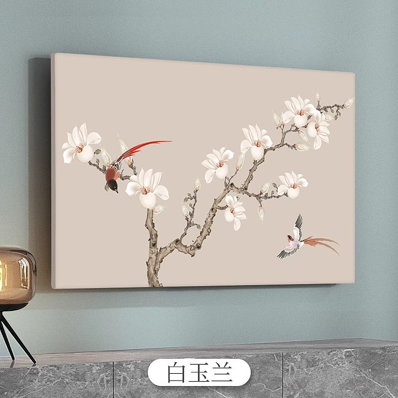 TV Set Dust Modern Simple LCD Wall-Mounted 75inch 85inch Cover 2025 New Model Cloth_voghion.com