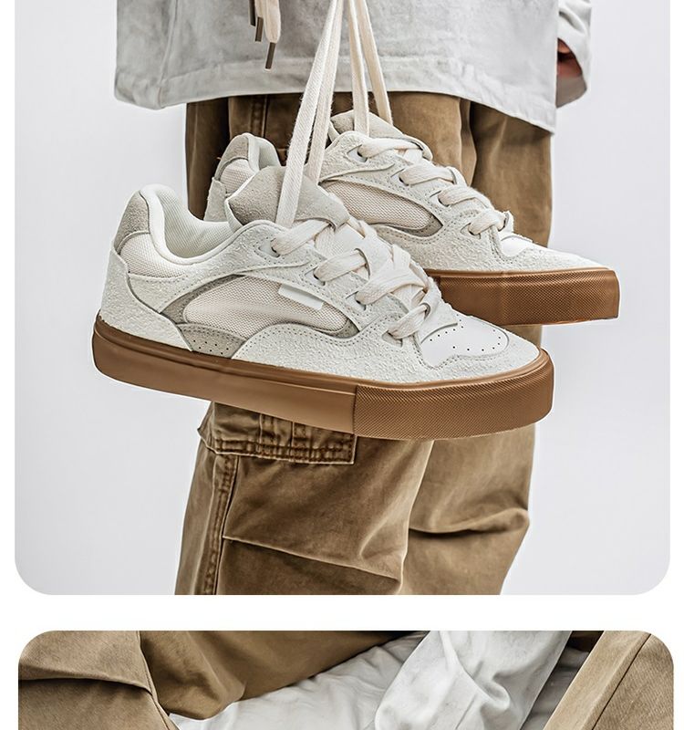 Baskets homme décontractées style coréen low-top tendance_voghion.com
