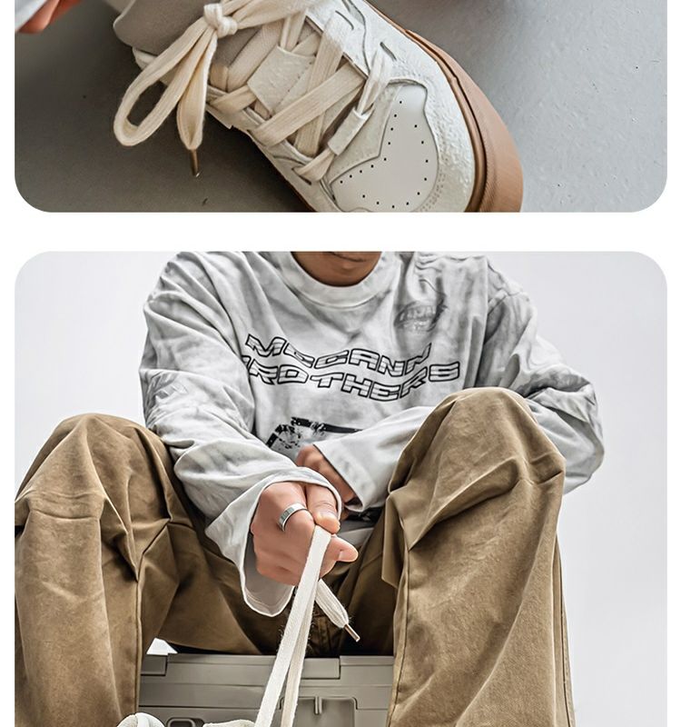 Baskets homme décontractées style coréen low-top tendance_voghion.com