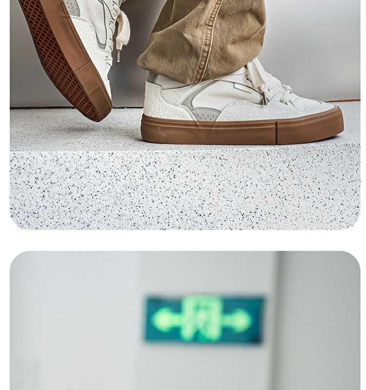 Baskets homme décontractées style coréen low-top tendance_voghion.com