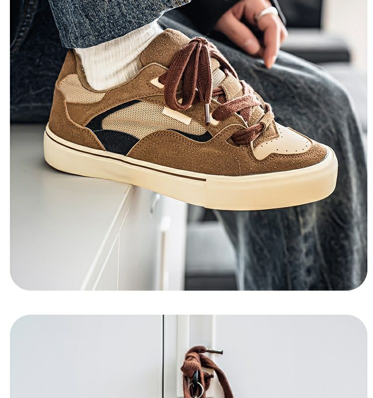 Baskets homme décontractées style coréen low-top tendance_voghion.com