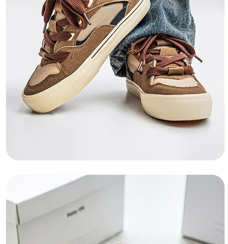Baskets homme décontractées style coréen low-top tendance_voghion.com