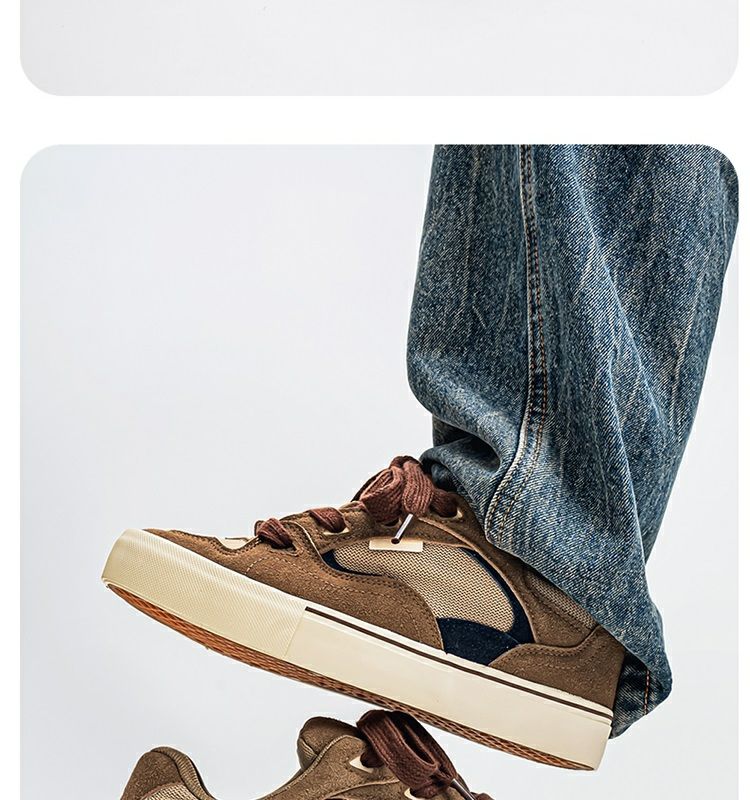 Baskets homme décontractées style coréen low-top tendance_voghion.com