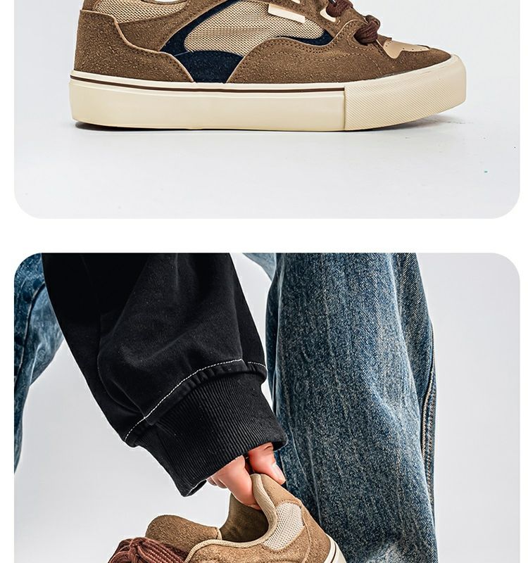 Baskets homme décontractées style coréen low-top tendance_voghion.com