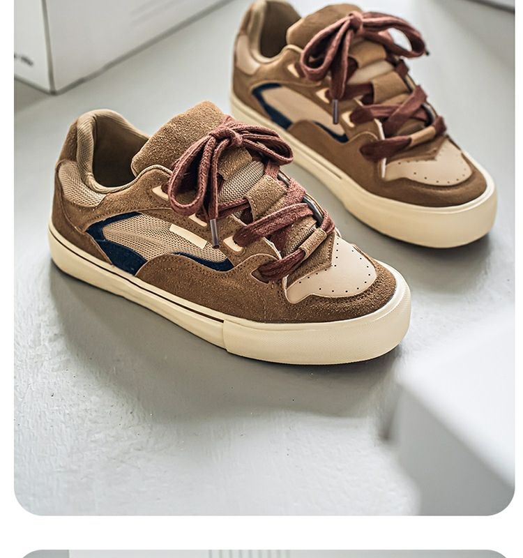 Baskets homme décontractées style coréen low-top tendance_voghion.com