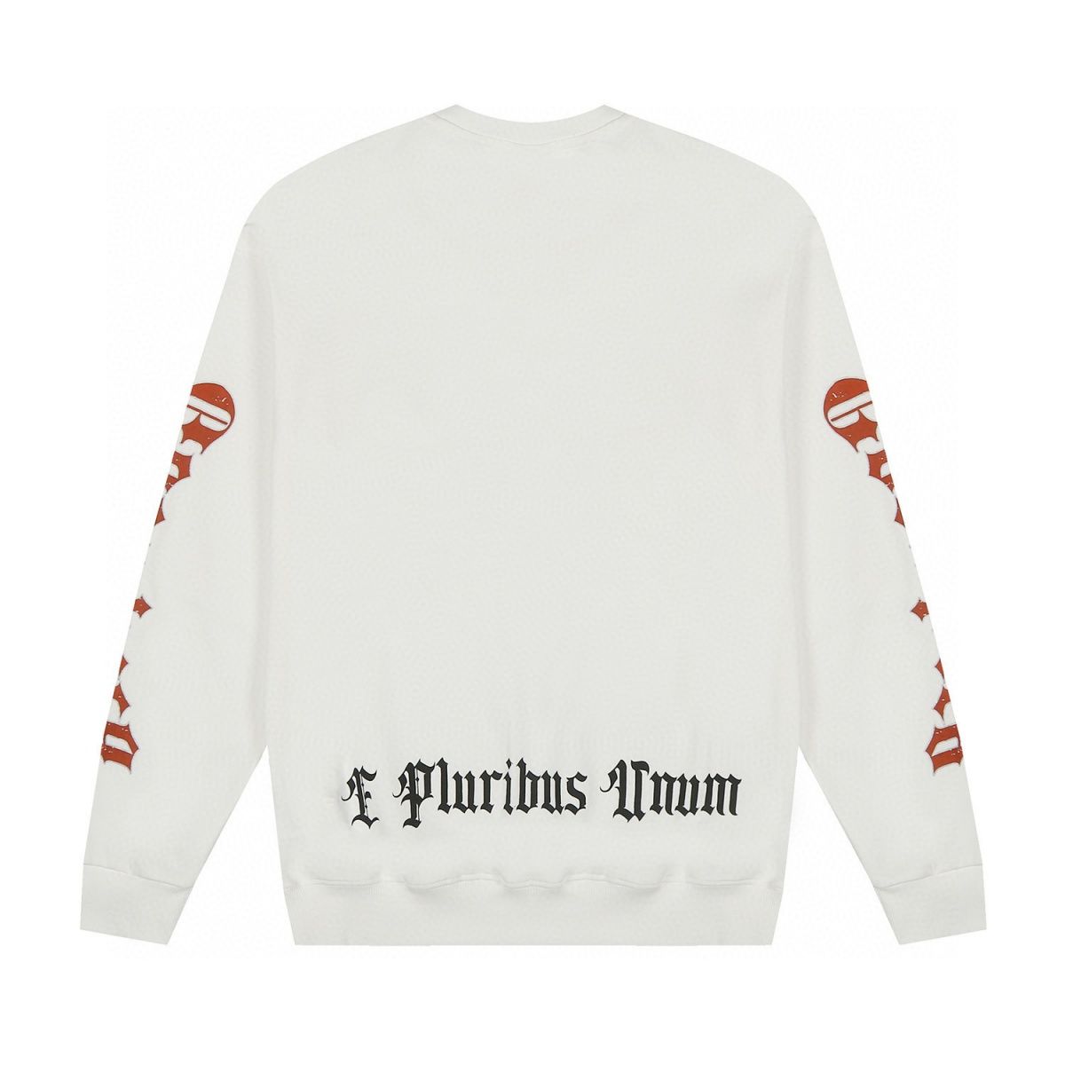 Sudadera unisex de manga larga con cuello redondo y estampado de calavera de marca de moda, de algodón grueso, estilo urbano._voghion.com