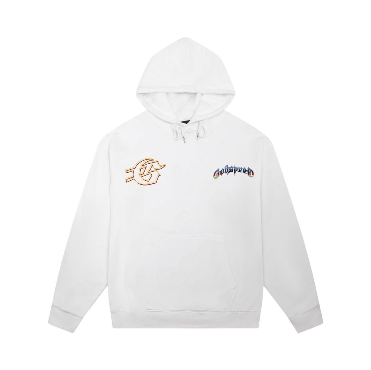 Sudadera unisex con capucha estampado calavera algodón pesado_voghion.com