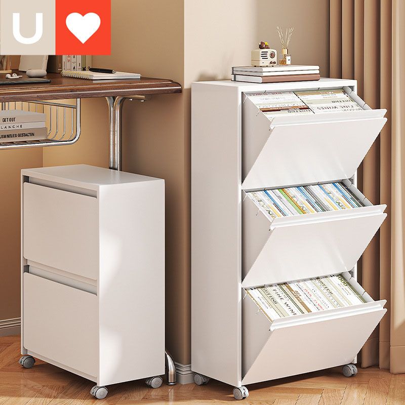 小班收纳柜宝宝玩具收纳置物架多层家用客厅零食柜抽屉带轮储物柜