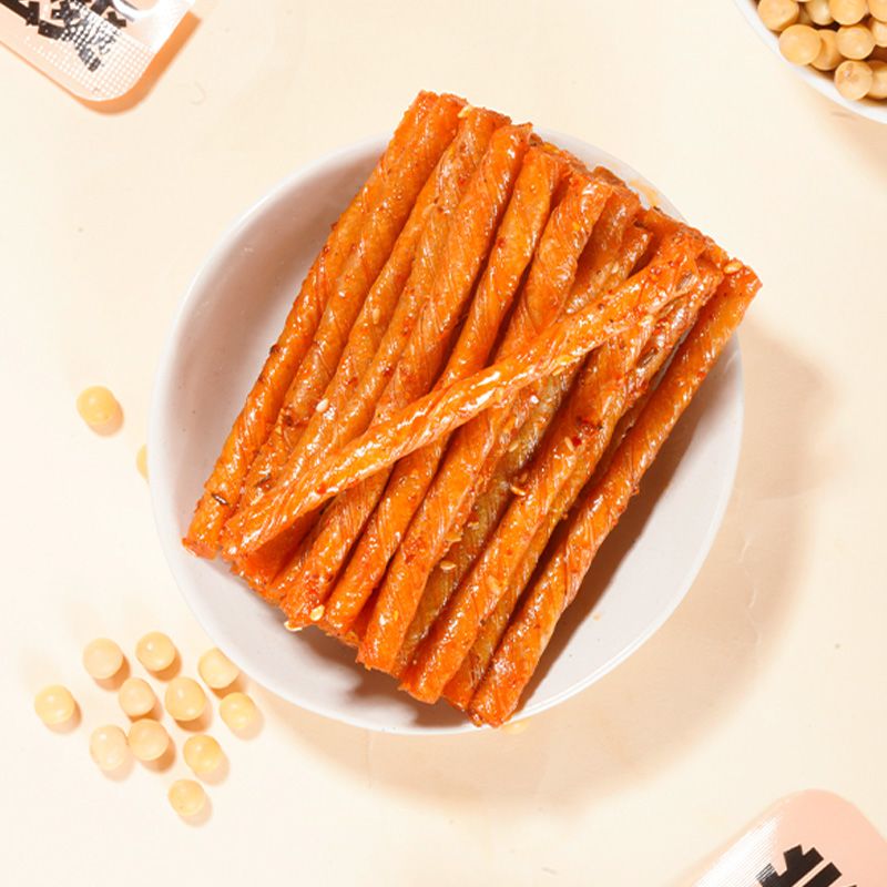 【乡乡嘴】不二豆卷零食香辣味/酱香味400g/20小包 五种规格可选