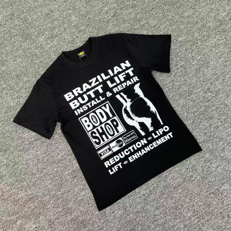 25 New Co-Branded Printed Short-Sleeve T-Shirt, Trendy Brand Versatile Men's Half-Sleeve Shirt_desvips.com