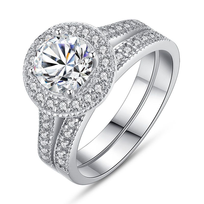 Elegant Designer Ring For Women With Round Zirconia Stone_voghion.com