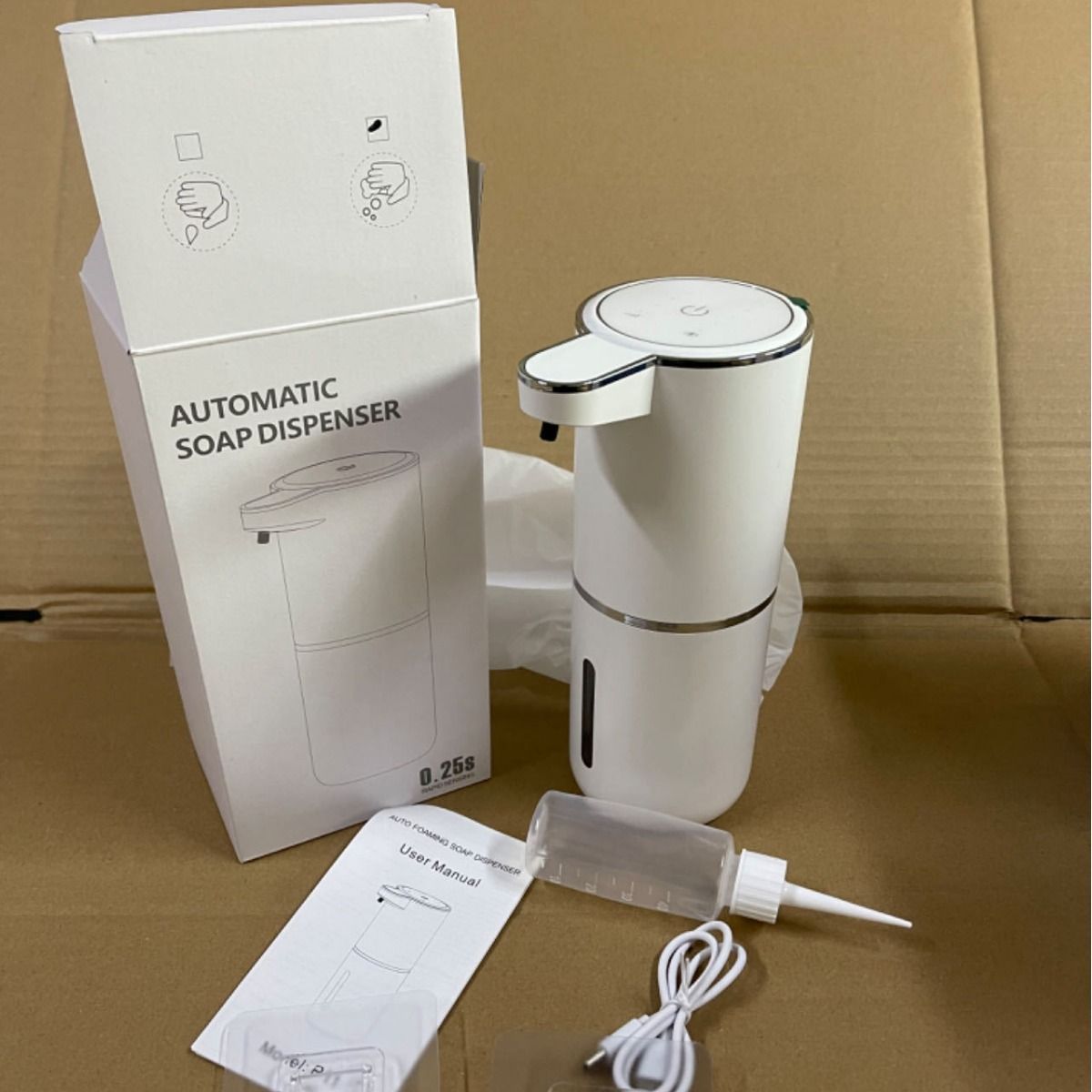 全自动P11智能皂液器自动感应泡沫洗手机挂壁式洗手液机工厂批发 图片 3