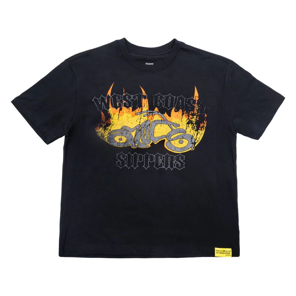 Vintage Cartoon Character Letter Print Short Sleeve T-shirt Men Loose Crew Neck Cotton Streetwear Casual Basic Tee_viptrois.com