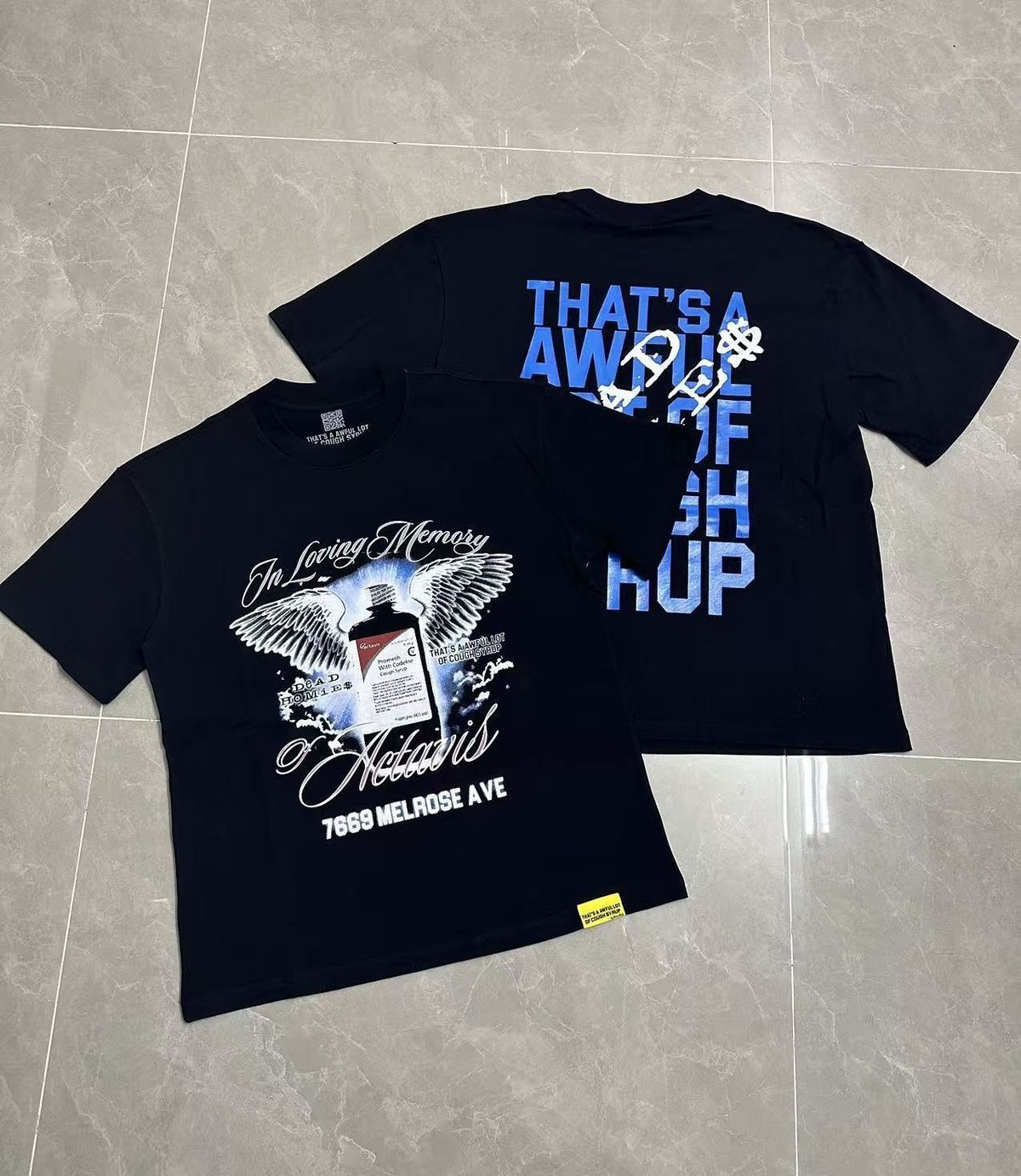 Vintage Cartoon Character Letter Print Short Sleeve T-shirt Men Loose Crew Neck Cotton Streetwear Casual Basic Tee_viptrois.com