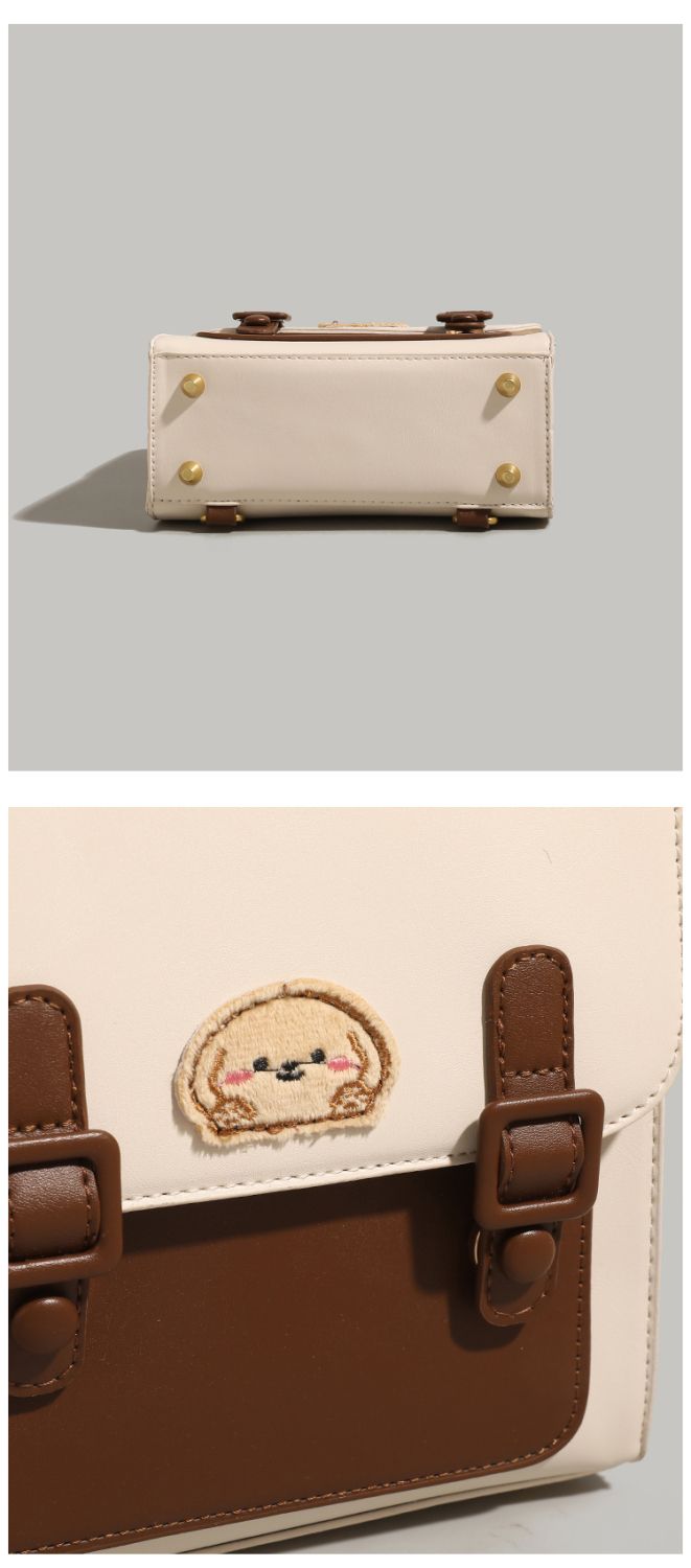 Vintage liten ryggsäck för dam trendig höst och vinterstil_voghion.com
