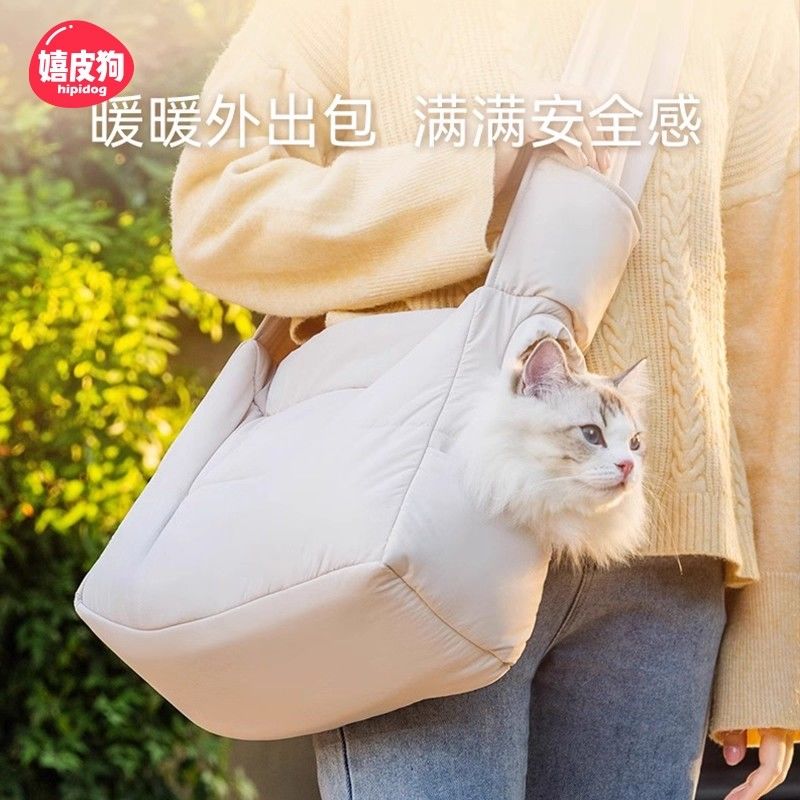 猫包猫咪外出包便携手提单肩包保暖猫袋可露头猫咪狗狗外出神器