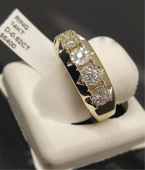 Adjustable Designer Ring In 14k Gold Plated With Simulated Diamond_voghion.com