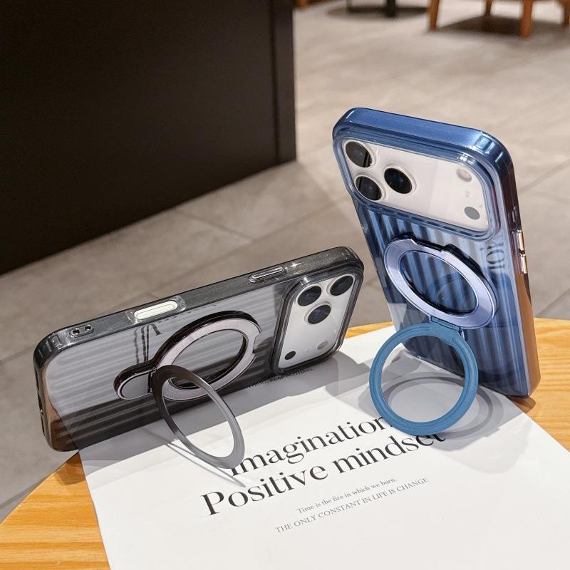 Coque Magnétique Avec Support En Métal Pour Iphone 17 Pro Max_voghion.com