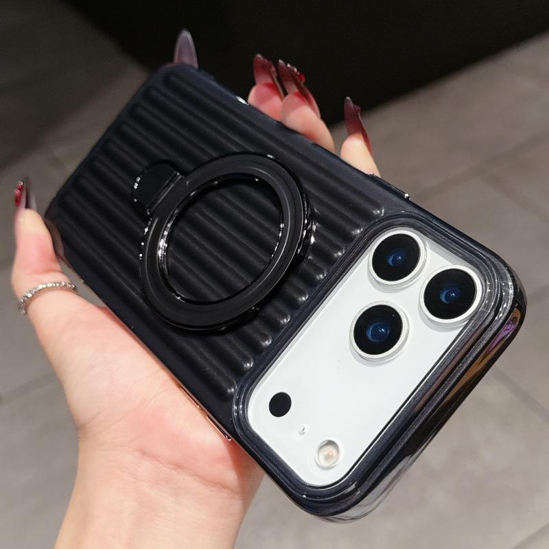 Coque Magnétique Avec Support En Métal Pour Iphone 17 Pro Max_voghion.com