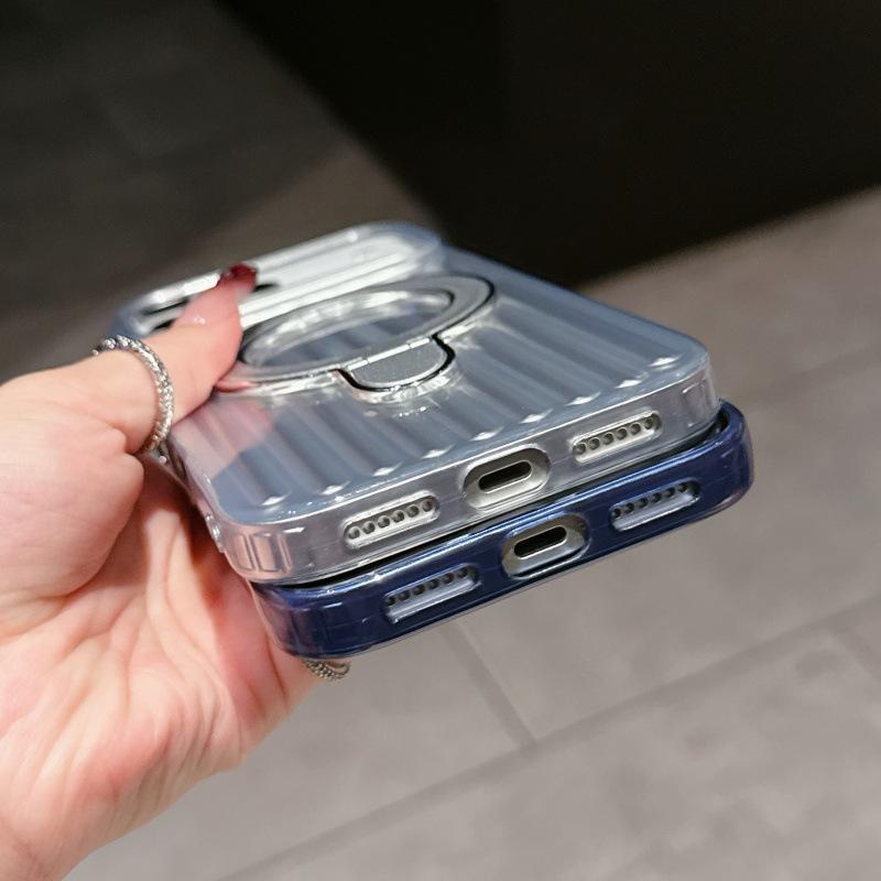 Coque Magnétique Avec Support En Métal Pour Iphone 17 Pro Max_voghion.com