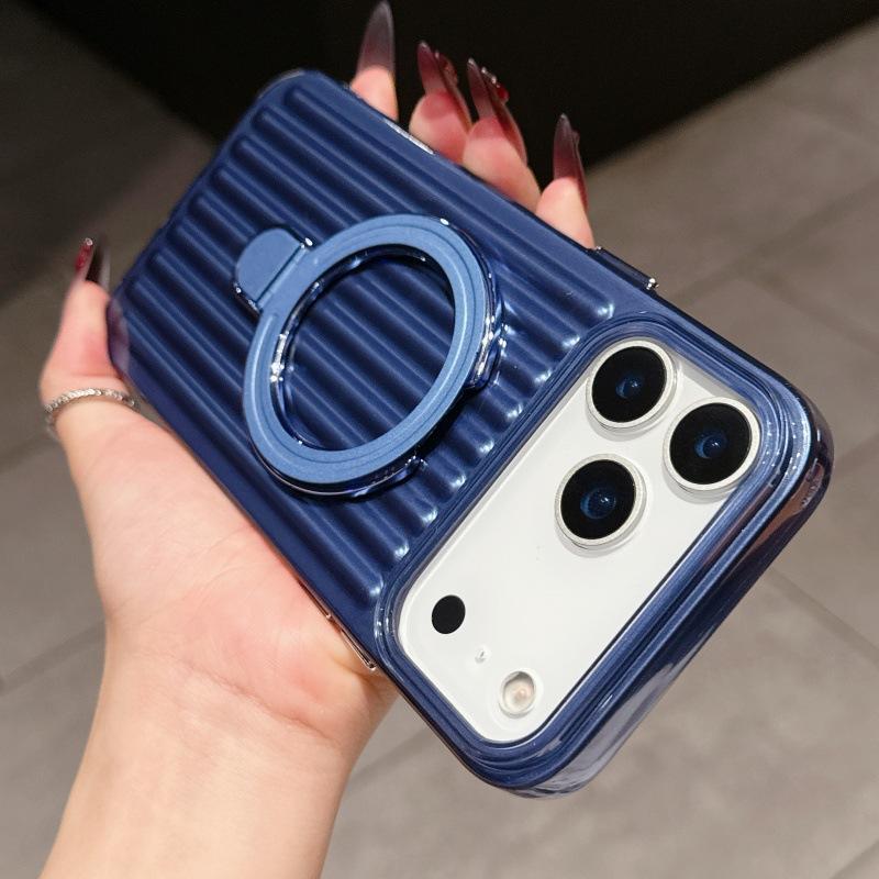 Coque Magnétique Avec Support En Métal Pour Iphone 17 Pro Max_voghion.com