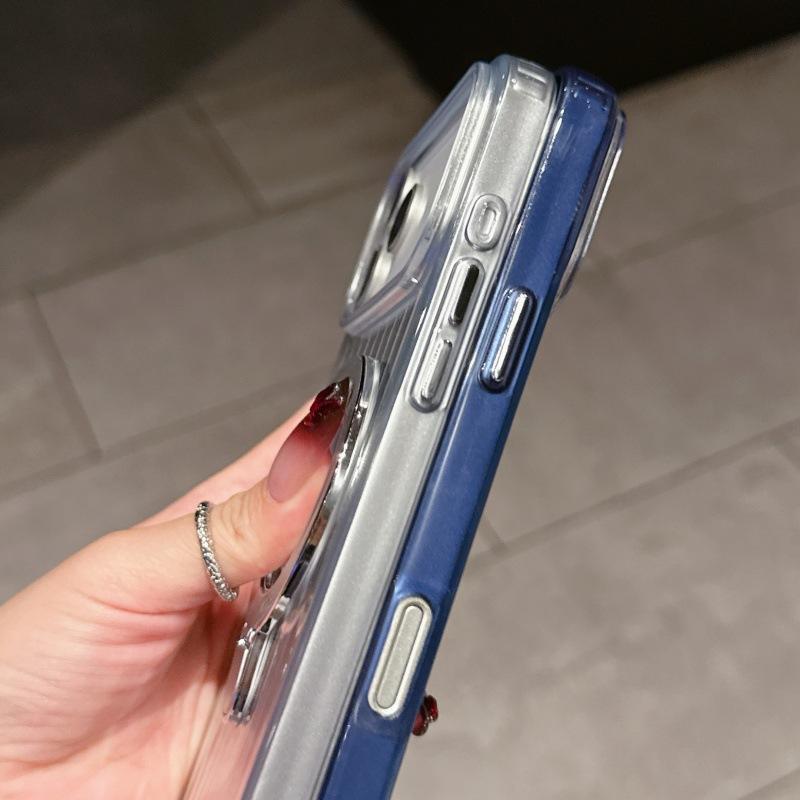 Coque Magnétique Avec Support En Métal Pour Iphone 17 Pro Max_voghion.com