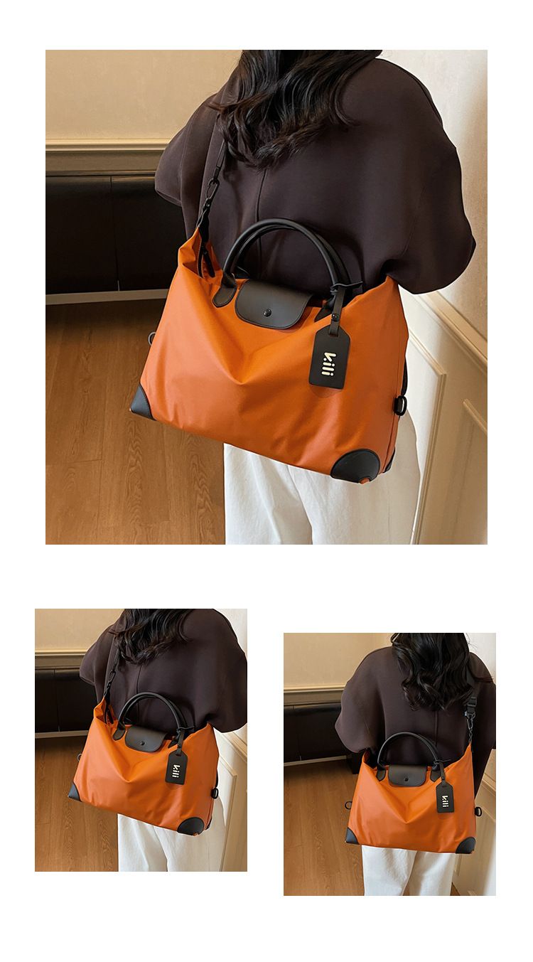 Summer Short-trip Travel Large-capacity Waterproof Membrane Luggage Bag, Suitable For Commuting, Storage, Travel, Yoga,_desvips.com