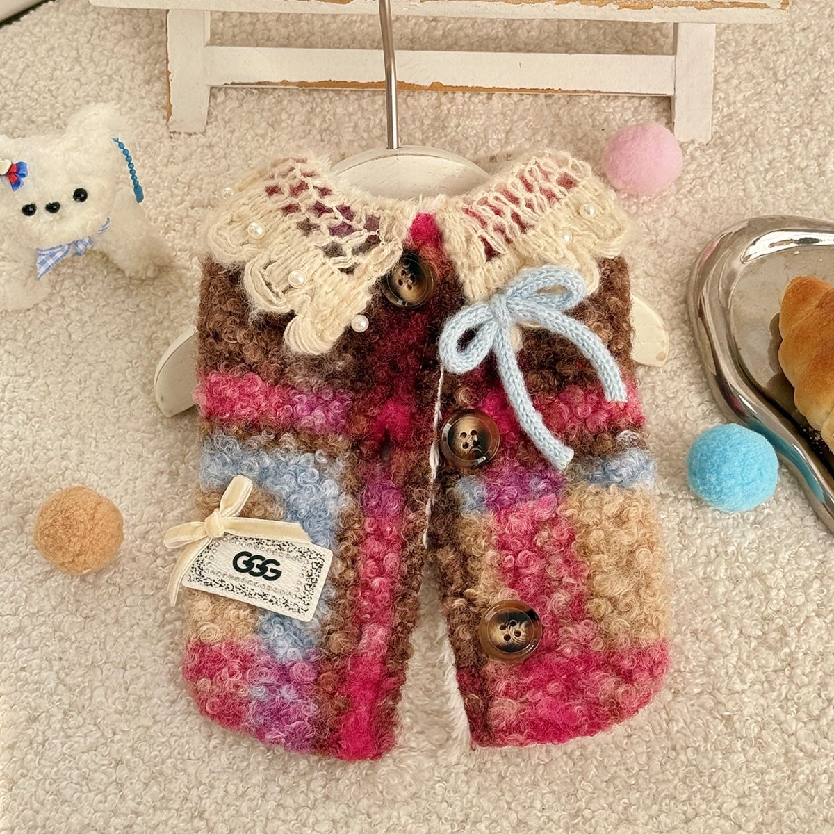 狗狗衣服秋冬款棉服宠物泰迪猫咪比熊约克夏雪纳瑞冬装加厚保暖