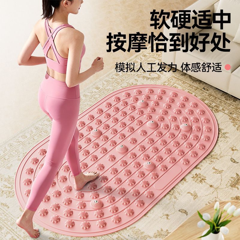 液态软硅胶指压板大面积磁石加厚加宽瑜伽足底按摩慢跑实 图片 4
