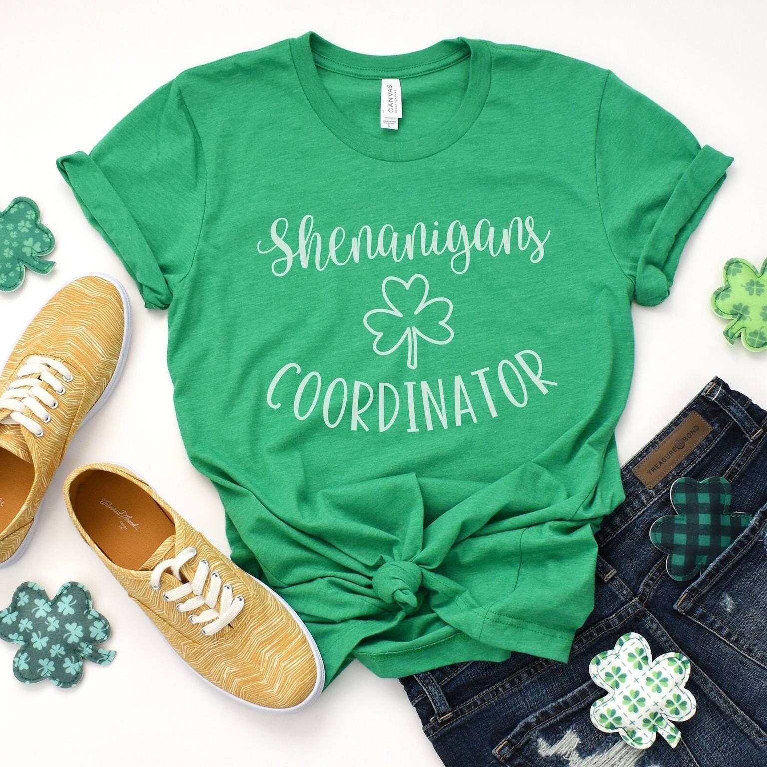 Coordinateur de farces Commerce extérieur Irlande T-shirt de la Saint-Patrick_voghion.com