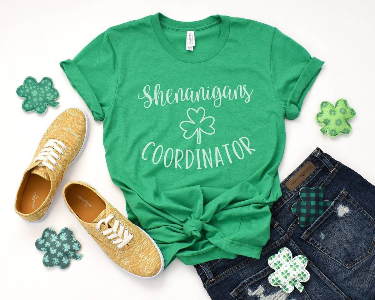 Coordinateur de farces Commerce extérieur Irlande T-shirt de la Saint-Patrick_voghion.com